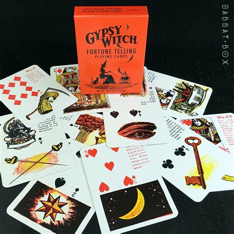 Gypsy witch tarot cards